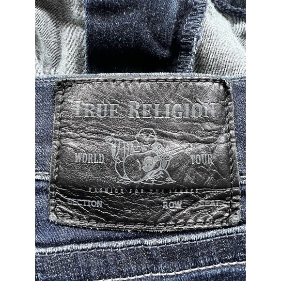 True Religion Jeans Mens 40 Blue Geno Relaxed Slim Stretch Denim Casual Everyday - Picture 13 of 15